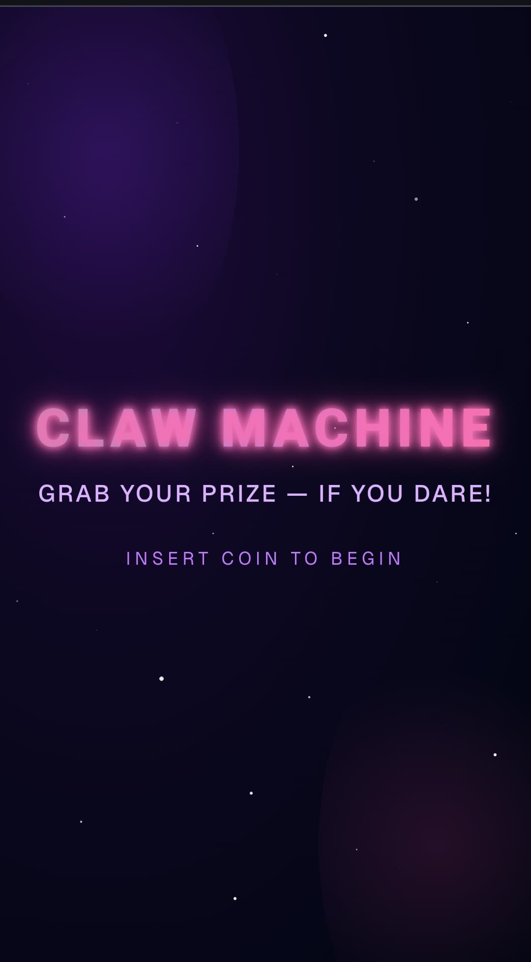 Claw Machine screenshot